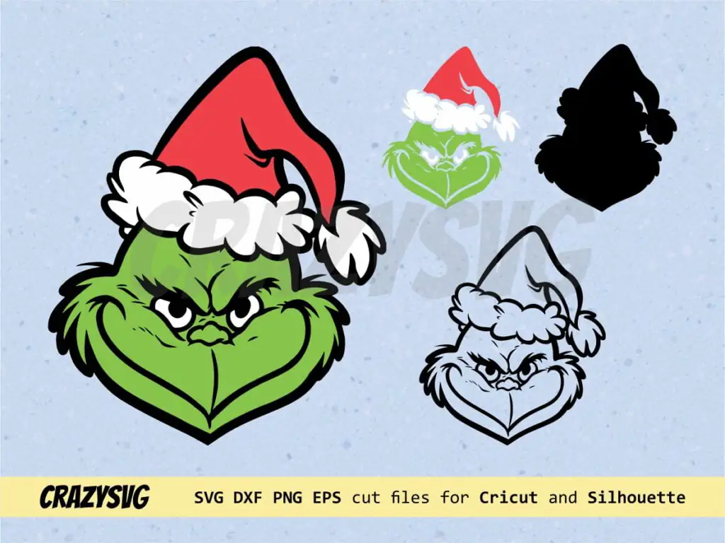 The Grinch Layer SVG Easy Cutting Cricut