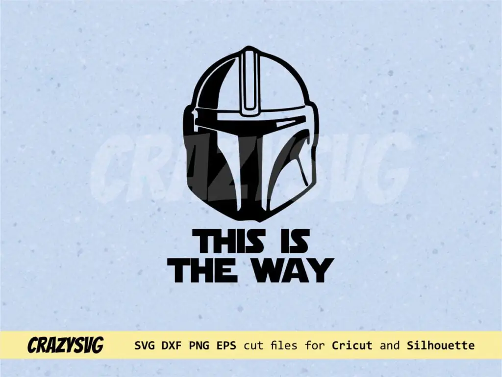 This is The Way The Mandalorian SVG