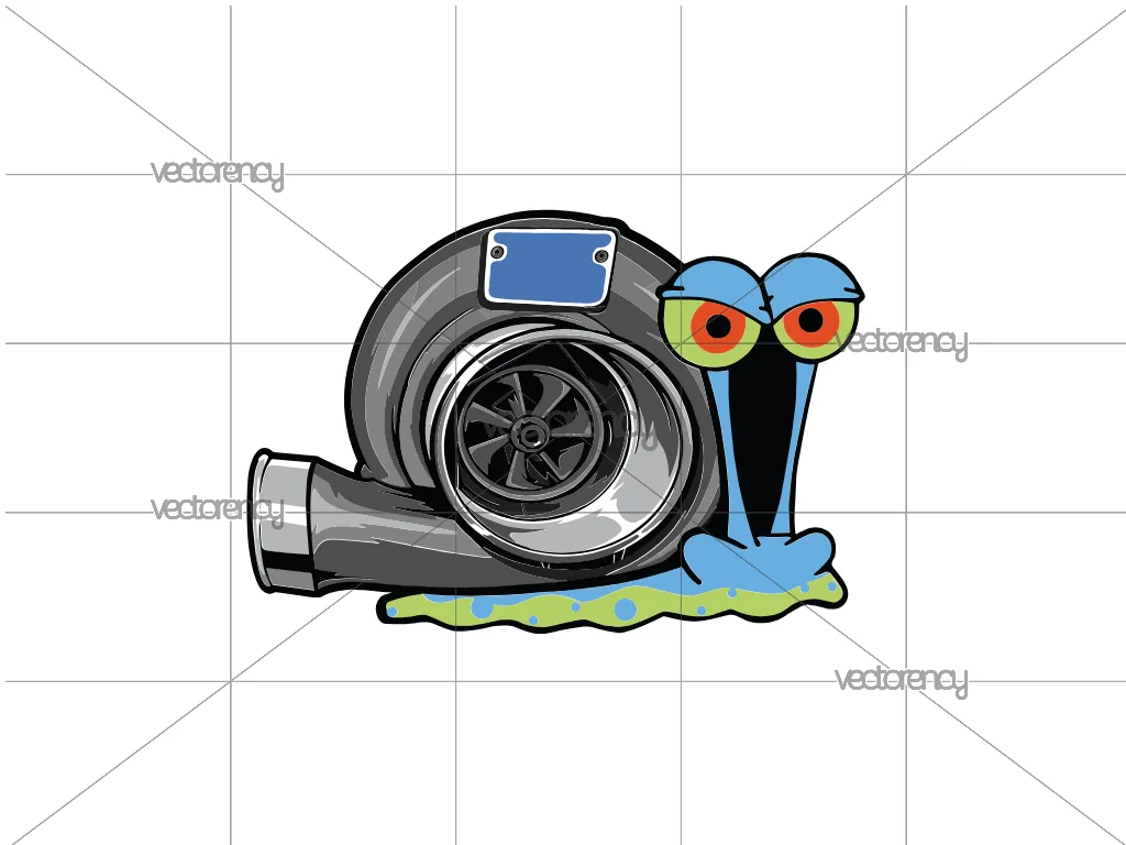 Turbo Snail Vector