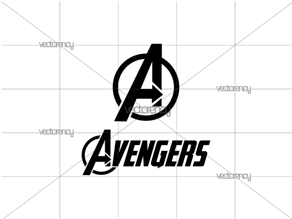 Avengers Logo SVG