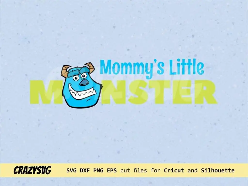 Sulley Mommy’s Little Monster SVG File