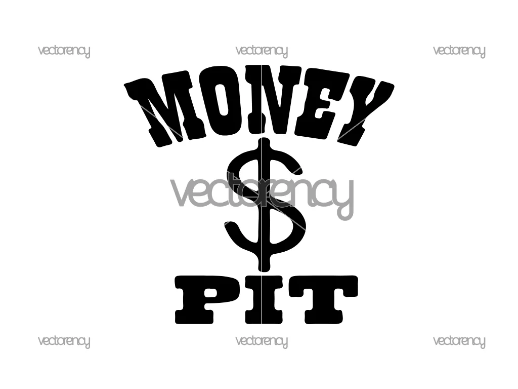 Funny SVG Money Pit Lemon Junk