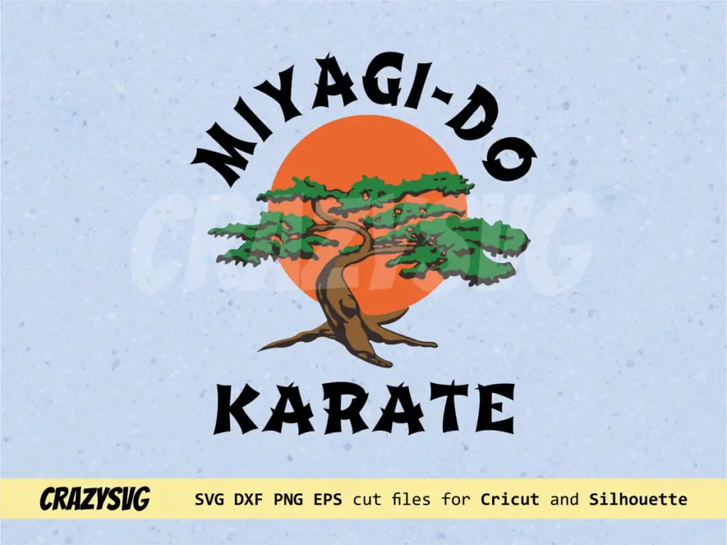 Miyagi Do Karate Bonsai Logo SVG