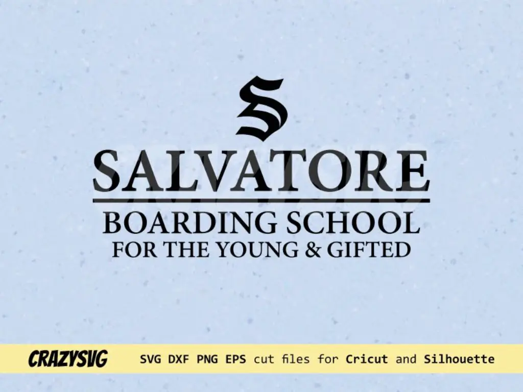 Salvatore Boarding School SVG Cut File