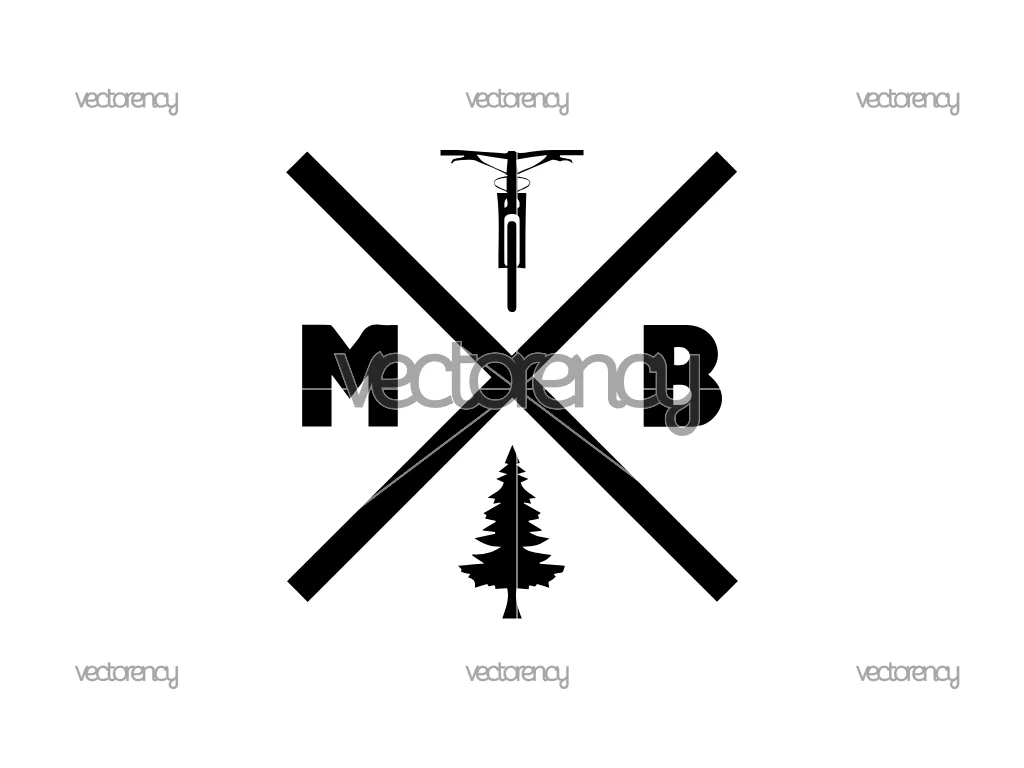 Free Mountain Bike SVG MTB