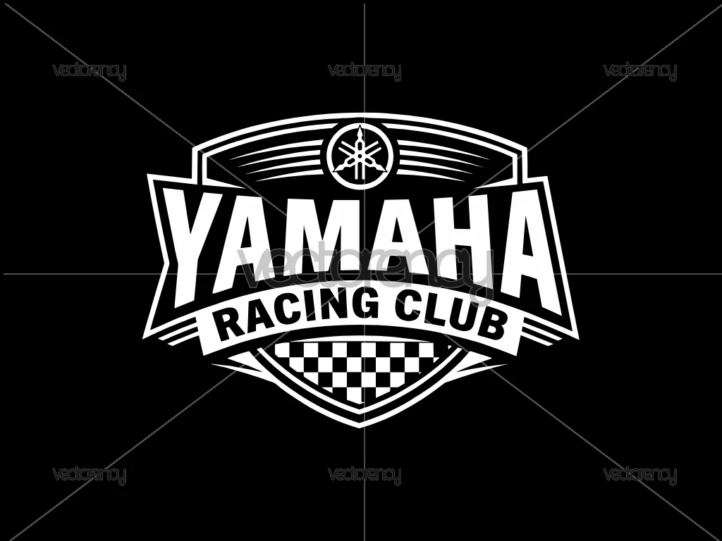 Yamaha Racing Club Vector Cut File SVG PNG EPS