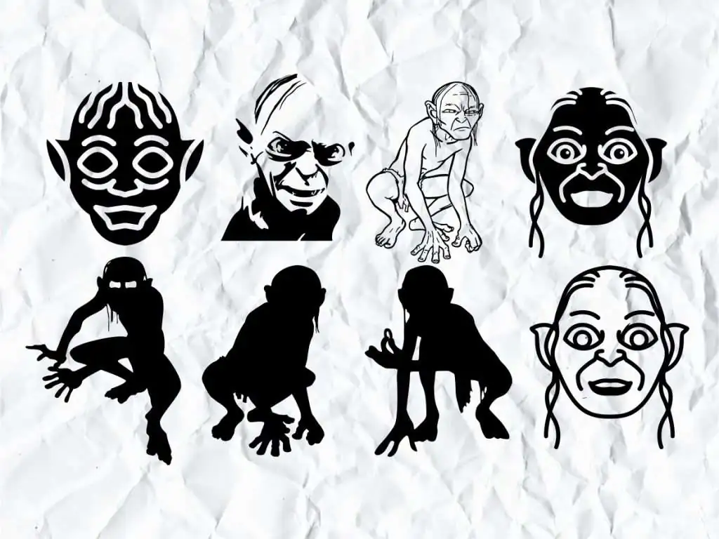 Gollum SVG Bundle