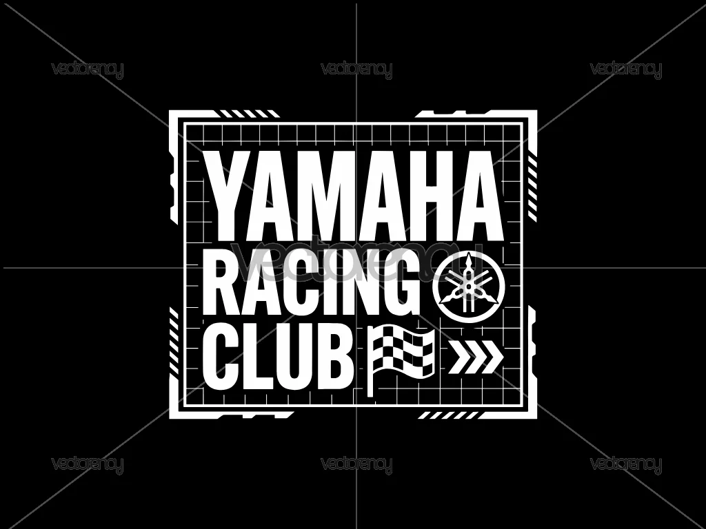 Yamaha Racing Club Logo SVG EPS PNG