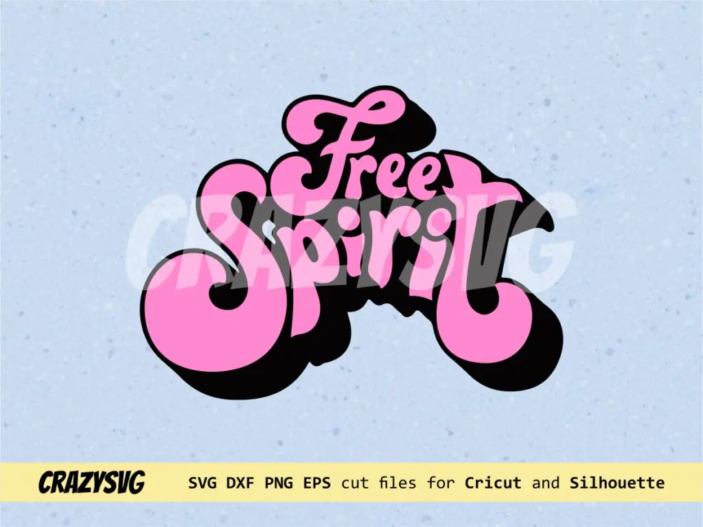 Free Spirit SVG Design Vector