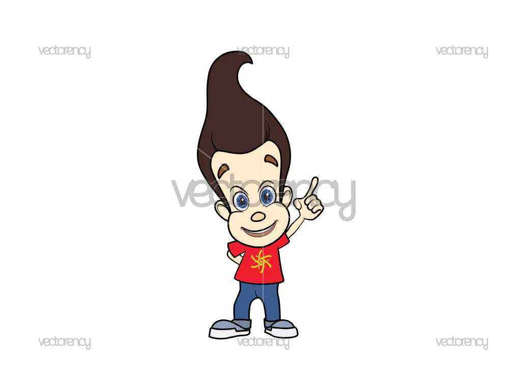 Jimmy Neutron Vector SVG