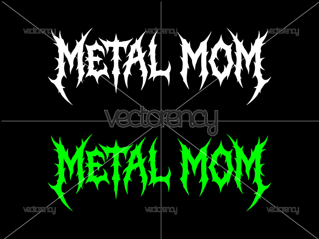 Metal Mom Design PNG, Vector, Band SVG, Band Mom, Death Metal