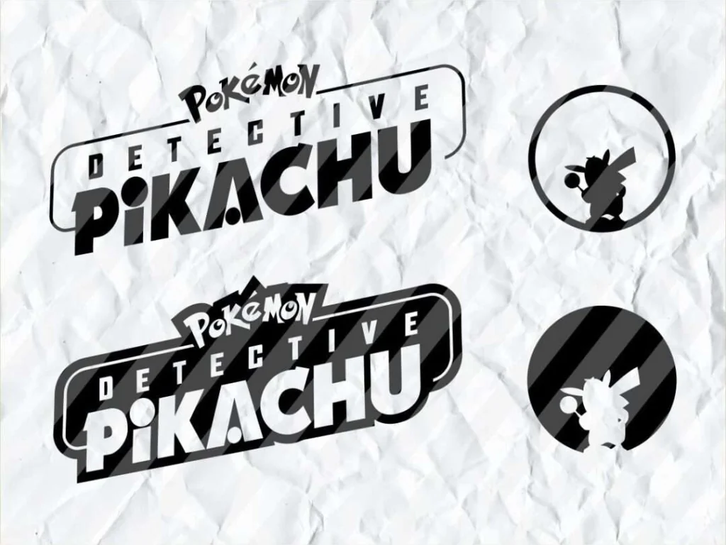 Detective Pikachu SVG Cut File