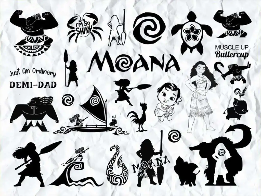 Moana SVG Bundle