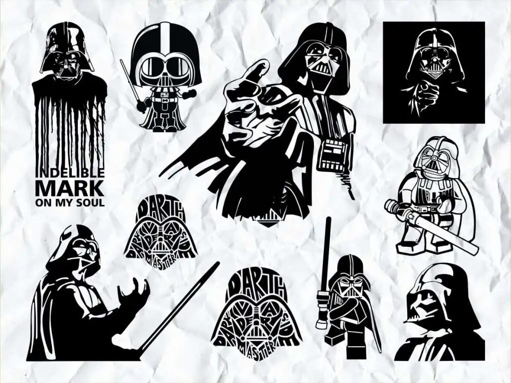 Darth Vader SVG Bundle