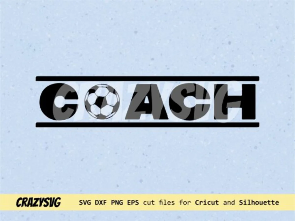 Soccer Coach SVG Cricut