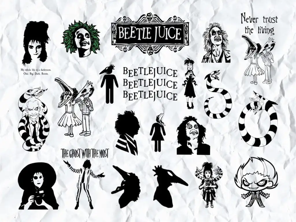 Best Seller! Beetlejuice SVG Bundle