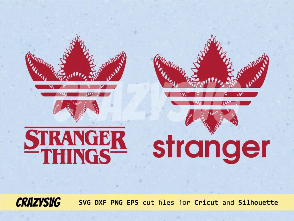 Adidas Stranger Things SVG