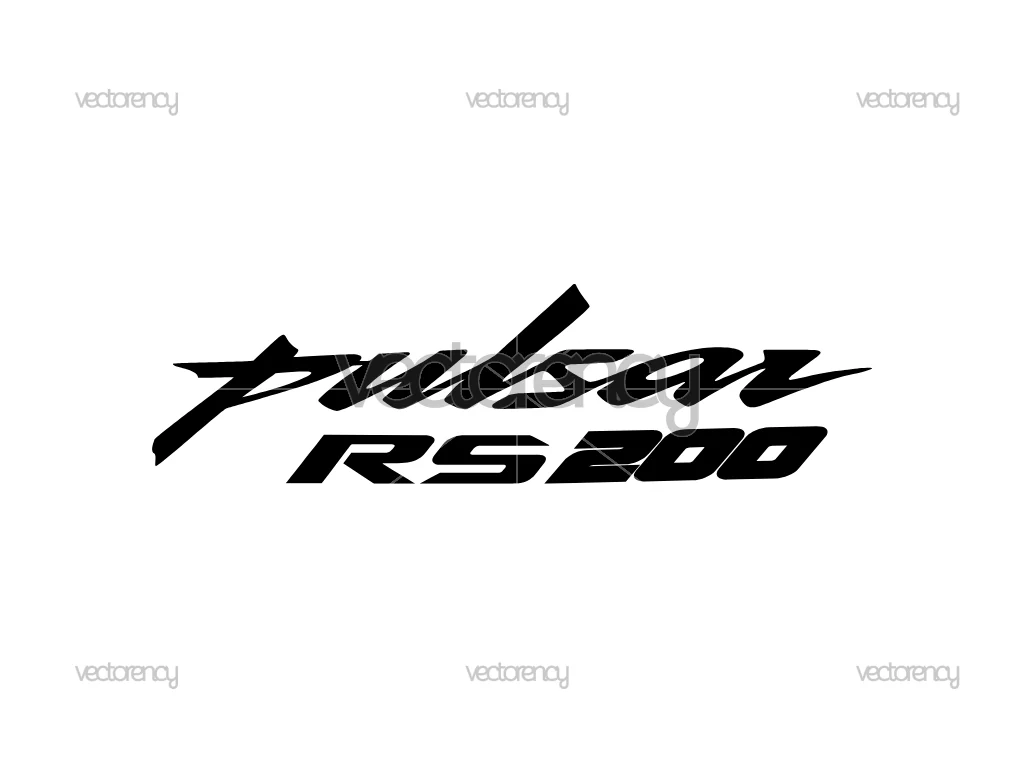 Pulsar RS 200 Vector Cutting Sticker File EPS SVG PNG
