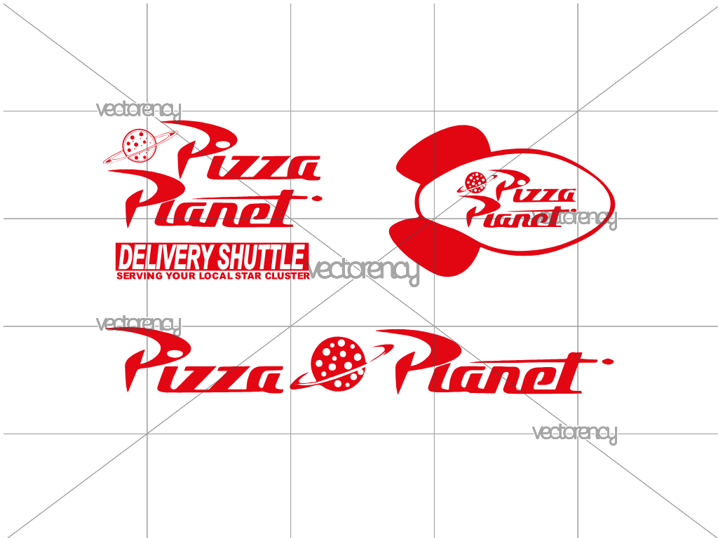 Pizza Planet SVG Cricut Collection