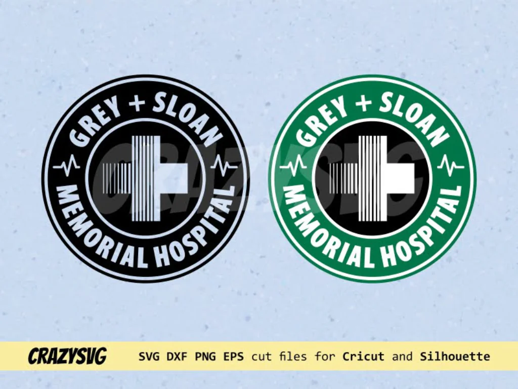 Starbucks Grey Sloan Memorial Hospital SVG File Cricut