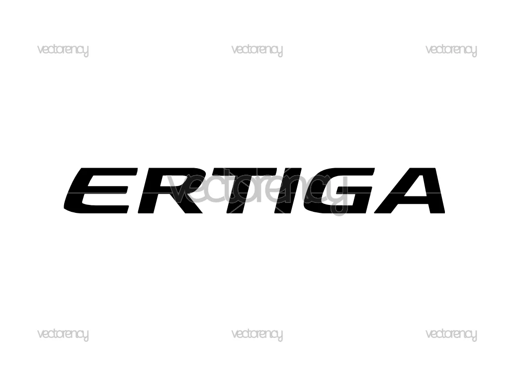 Suzuki Ertiga Logo Vector SVG