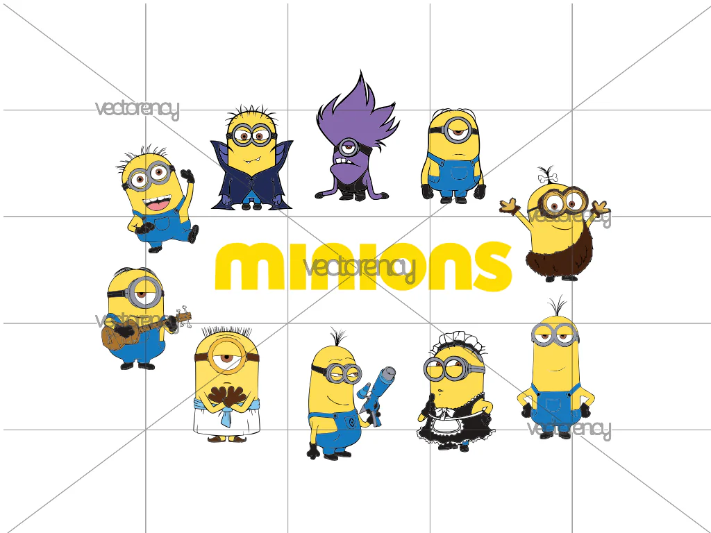 Minions Cut File Collection