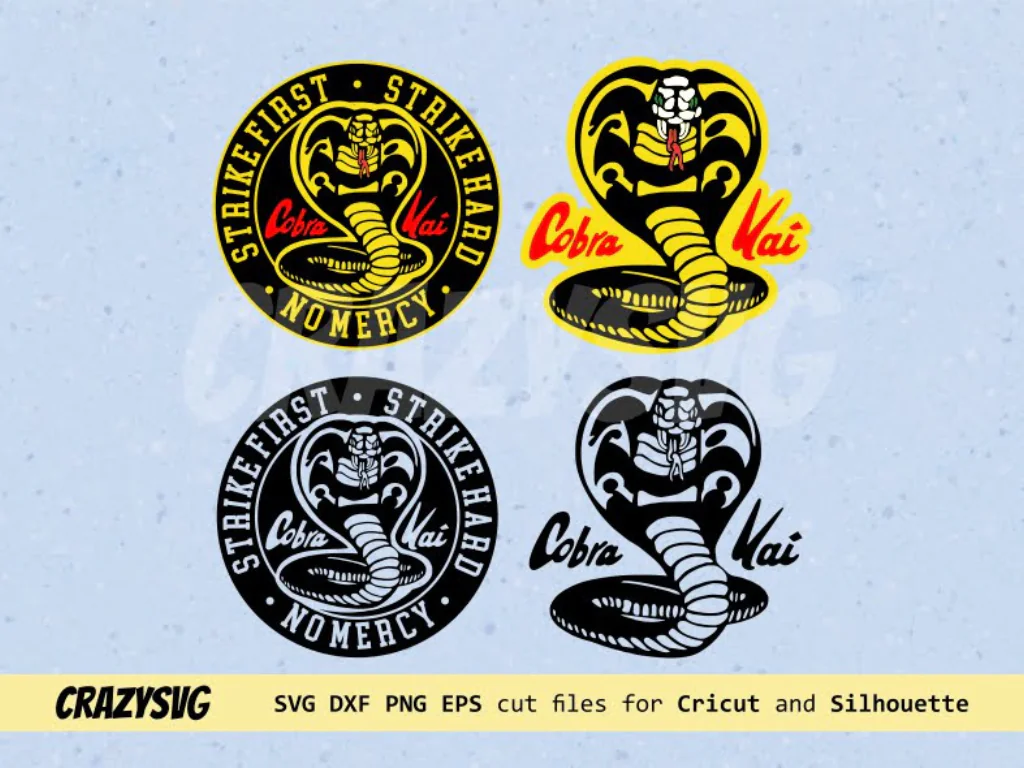 Cobra Kai Logo Bundle SVG