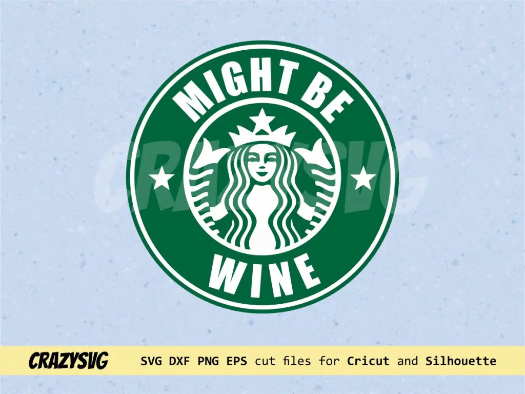 Might be Wine Starbucks Logo SVG