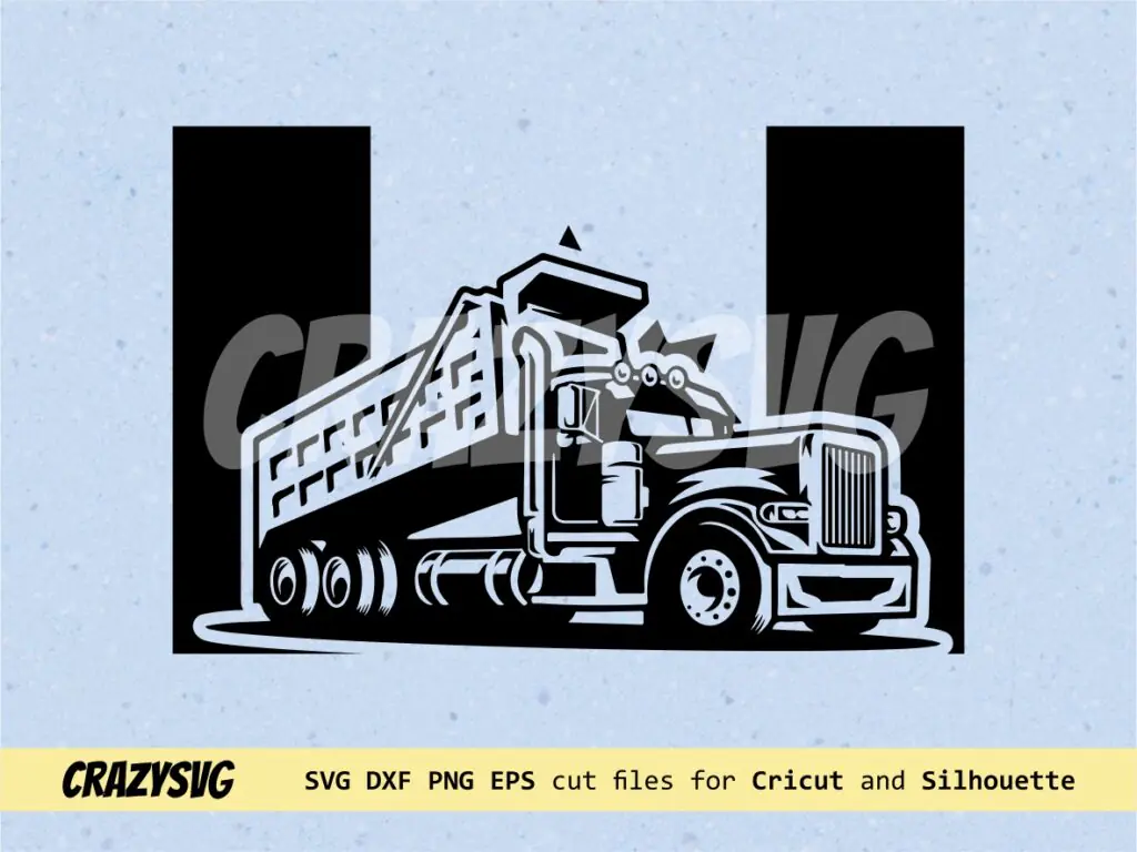 Dump Truck SVG Canadian Flag Canada Cricut