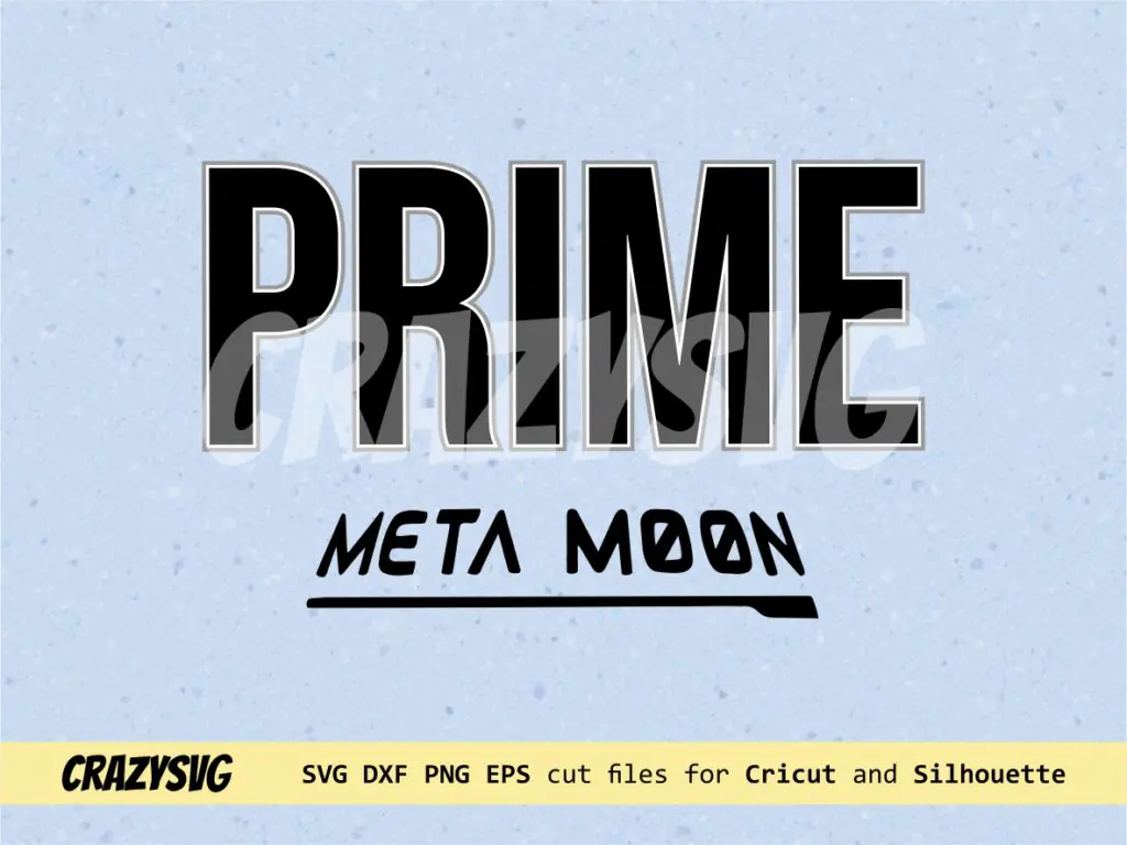 Prime Meta Moon SVG