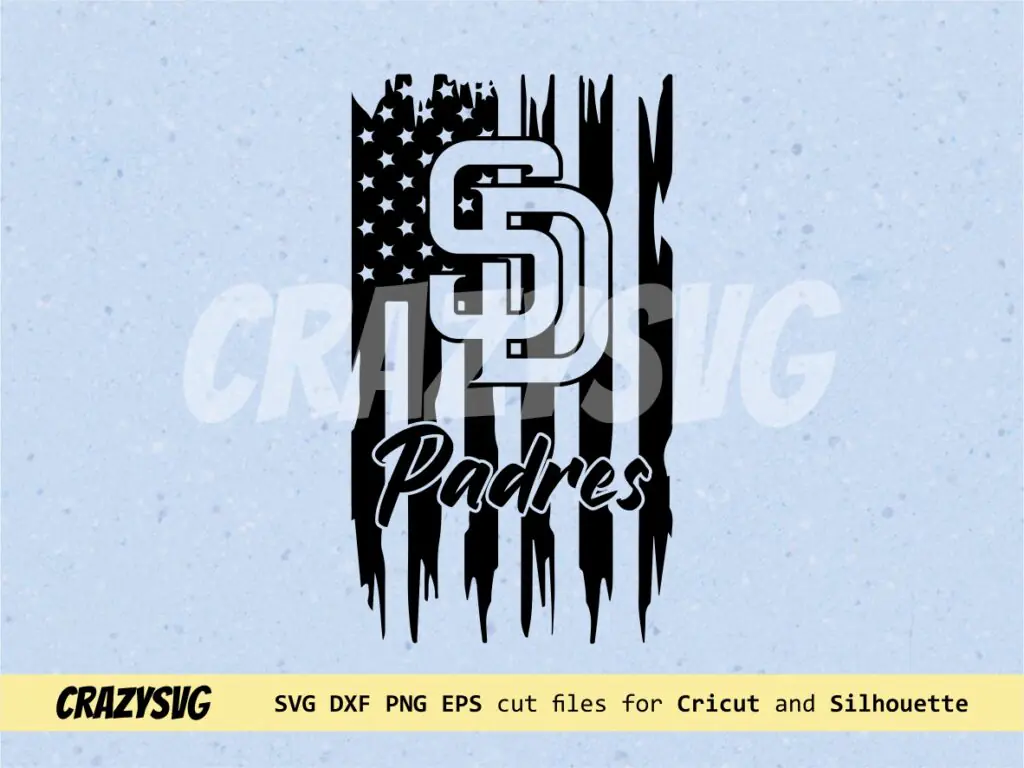 SD Padres SVG