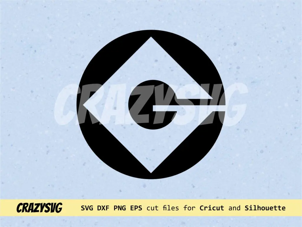 Minion Gru G Logo SVG PNG EPS