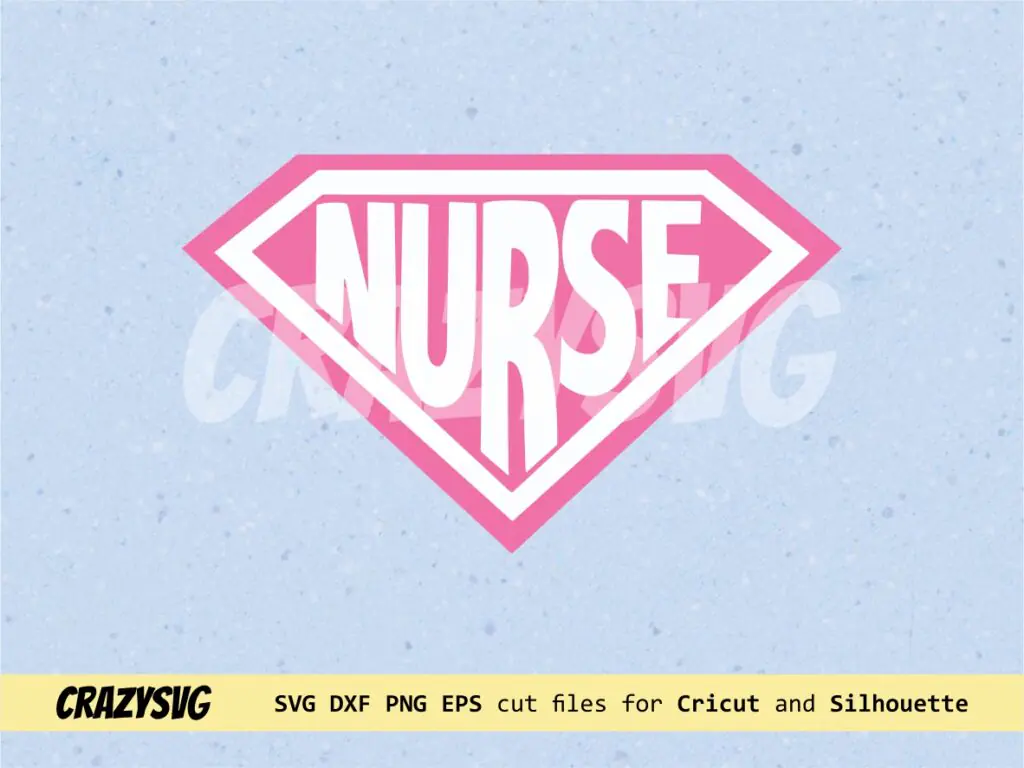 Super Nurse SVG Vector File Free Download