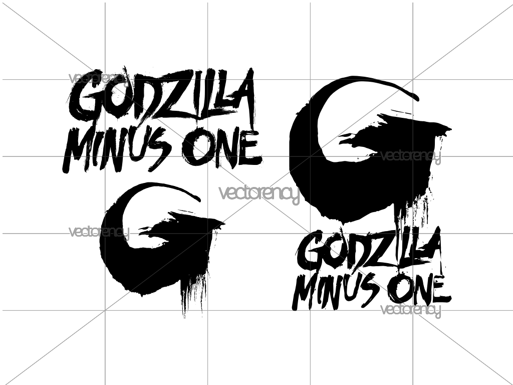 Godzilla Minus One Logo PNG SVG EPS