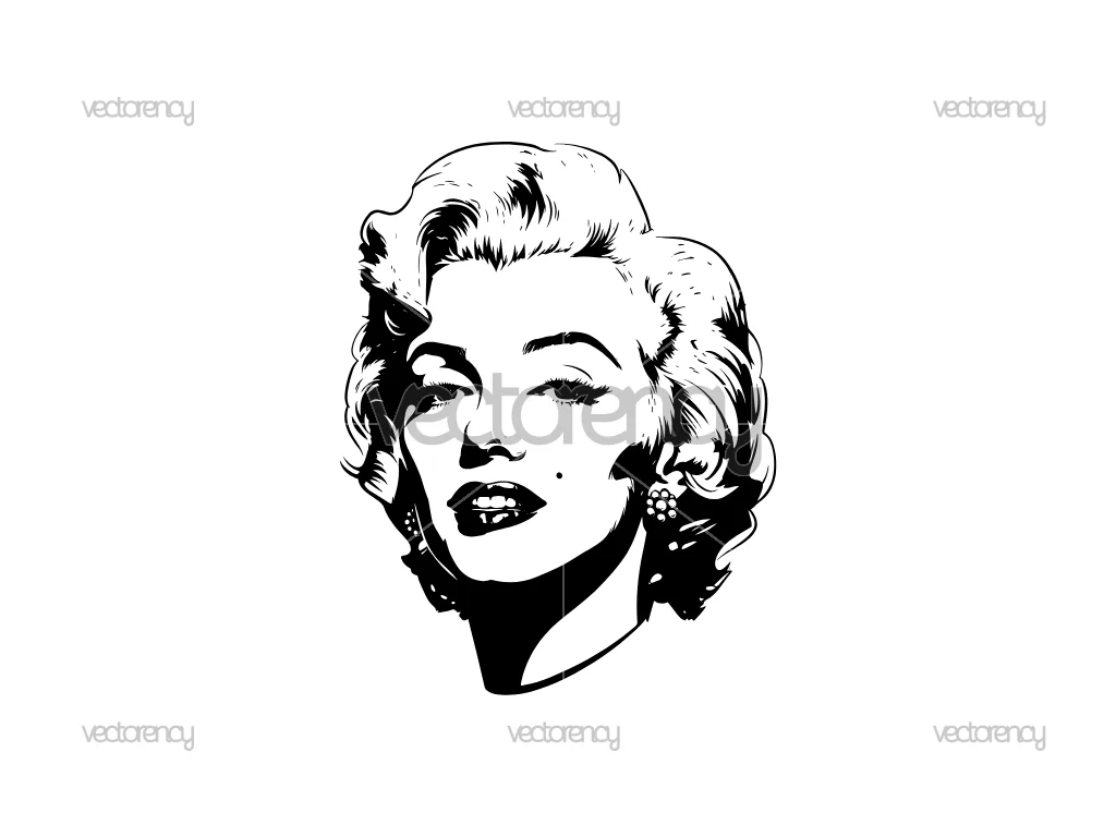 Marilyn Monroe SVG Cricut