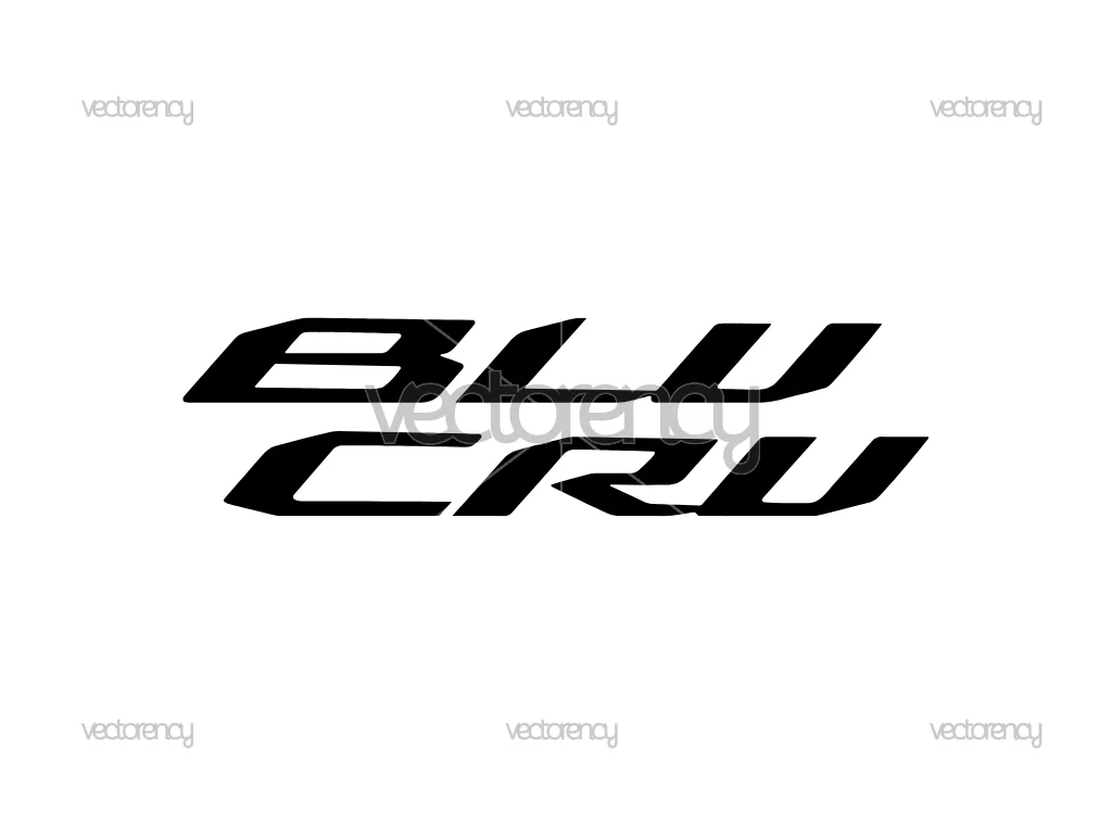 BLU CRU Yamaha Vector Logo SVG