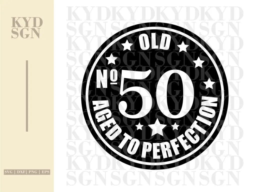 50th Birthday Party T-shirt Design Download EPS