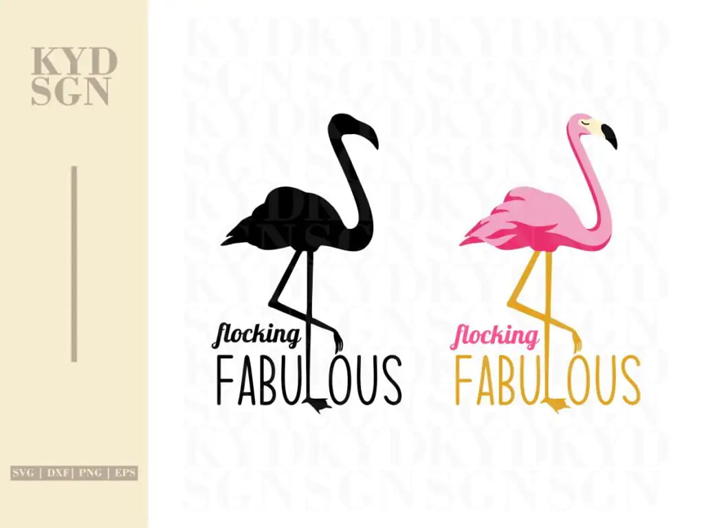 Flocking Fabulous SVG Files