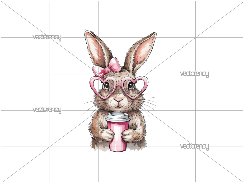 Rabbit Watercolor PNG