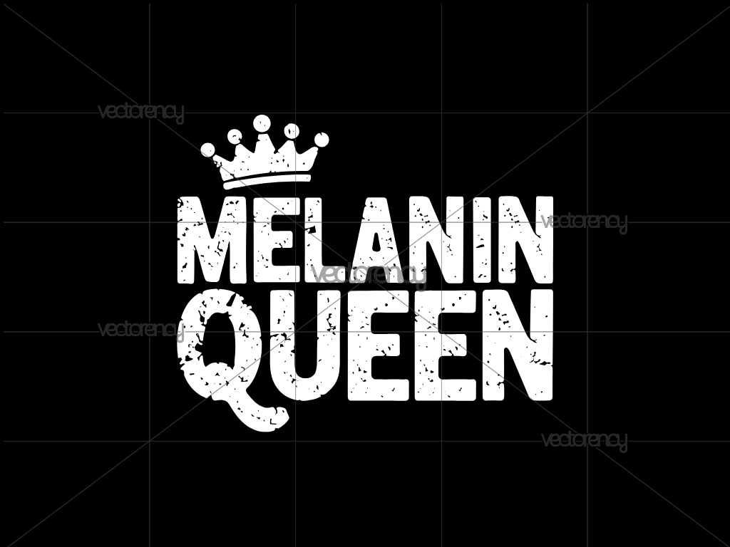 Melanin Queen SVG