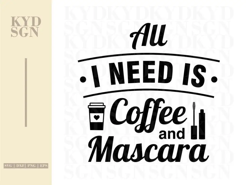 All I Need is Coffee and Mascara All I Need is Coffee and Mascara Category: Food & Drinks