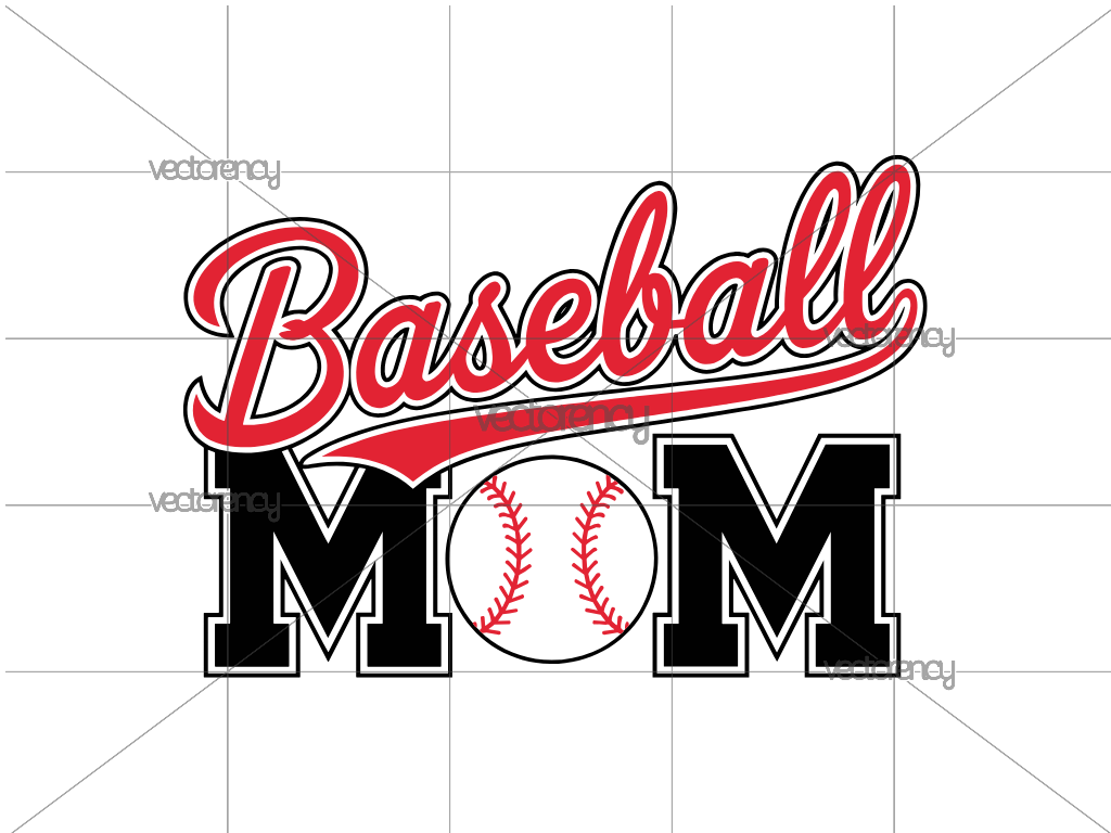 Baseball Mom SVG