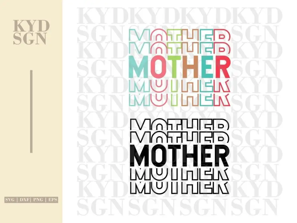 Mother SVG