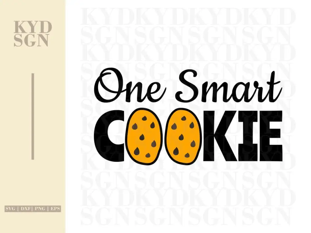 One Smart Cookie SVG