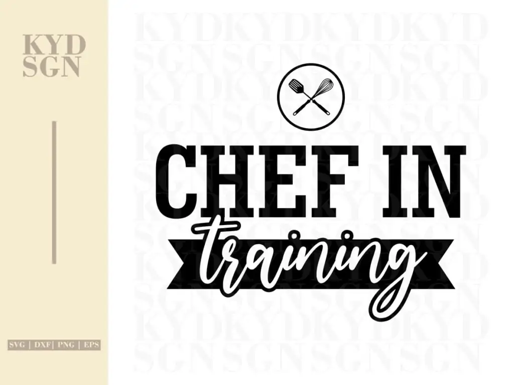 Chef In Training SVG