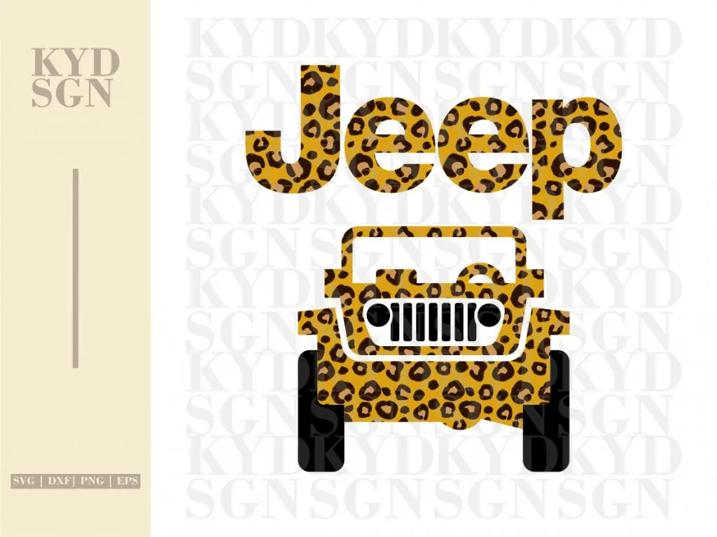 Jeep Leopard SVG