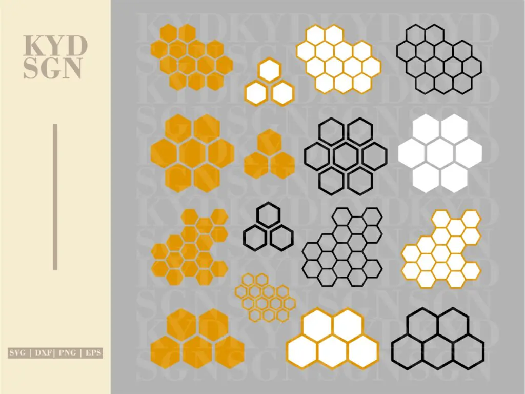 Honeycomb SVG for Cricut