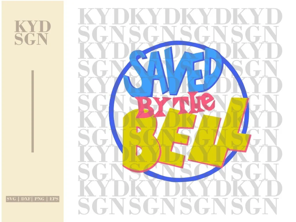 Saved By The Bell SVG