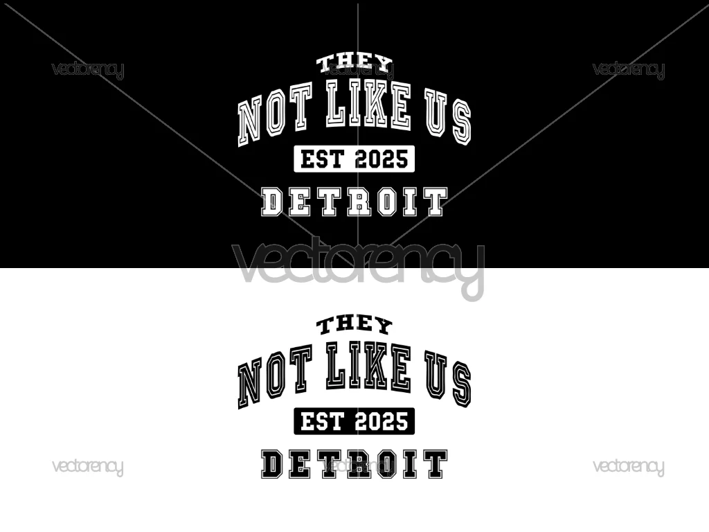 They Not Like Us Detroit SVG PNG University, Graduation, Grad, College Alumni Shirt, Rap Hip Hop