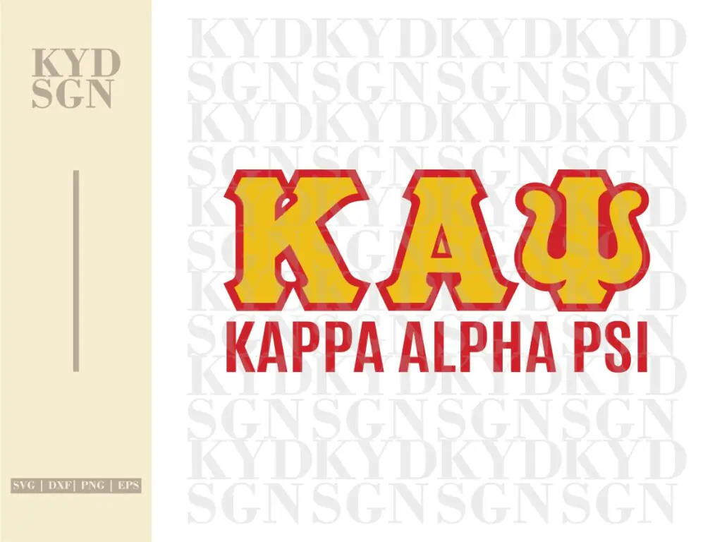 Kappa Alpha Psi SVG Vector